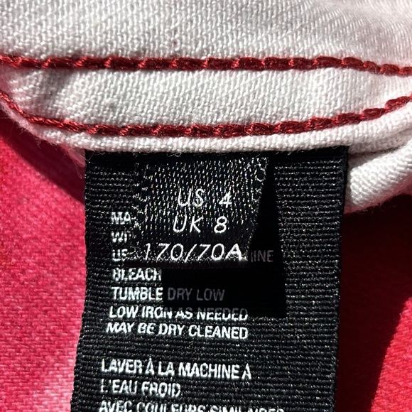 Free People | Modern Femme Flamingo Flame Tie DyeDenim Mini Skirt - Picture 5 of 8